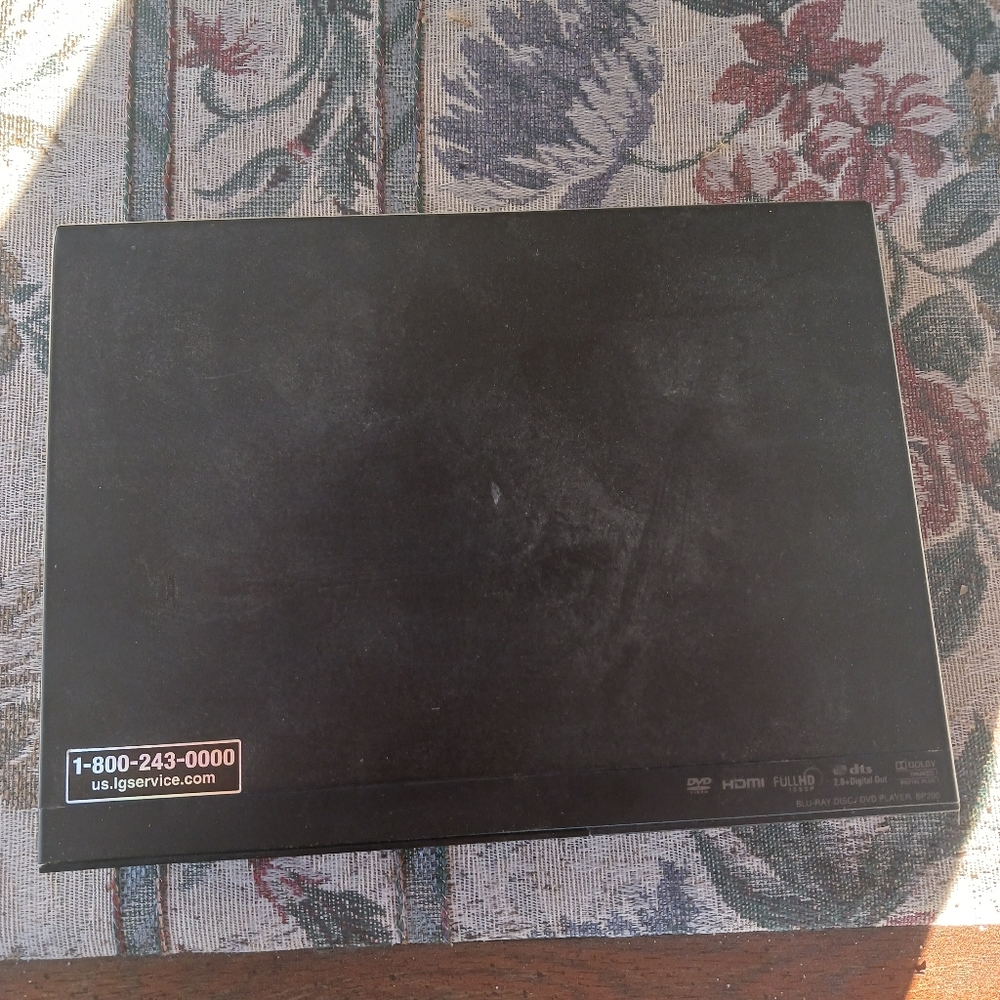 LG DVD player